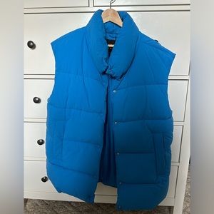 Blue Puffer Vest